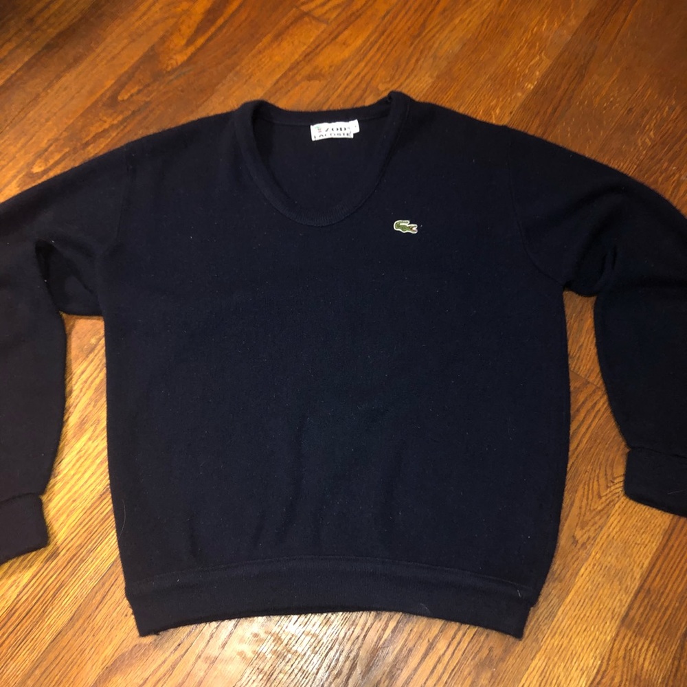 *VINTAGE* Rare 1980’s Wool Lacoste Izod Sweater M